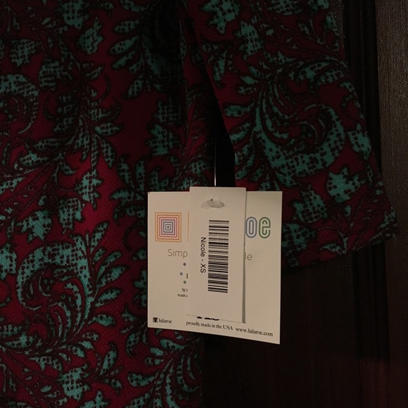 NWT LuLaRoe Nicole Dress - Picture 2 of 3